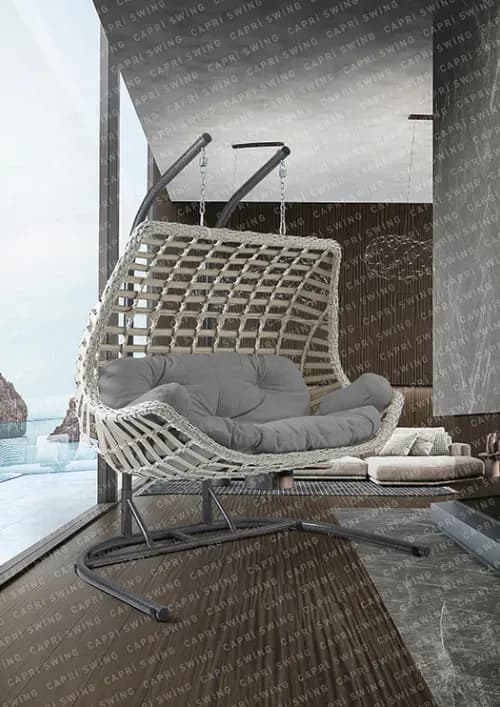 Cunda Çiftli Rattan Bahçe - Balkon Salıncağı